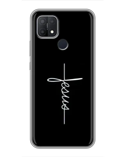 Чехол для OPPO A15 с картинкой «Тонкая линия веры»