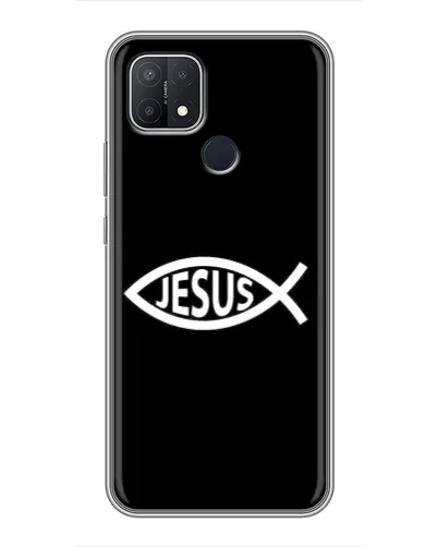 Чехол для OPPO A15 с картинкой «Классический Jesus»
