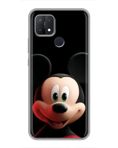 Чехол для OPPO A15 с картинкой «Улыбающийся Микки Маус»