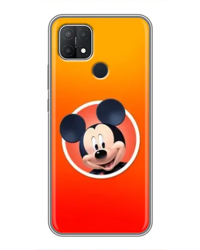 Чехол для OPPO A15 с картинкой «Mickey в круге»