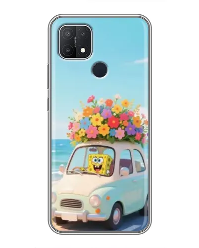 Чехол для OPPO A15 с картинкой «Автомобильное путешествие»