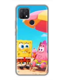 Чехол для OPPO A15 с картинкой «Отдых на пляже»