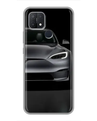 Чехол для OPPO A15 с картинкой «Tesla Model S Look»