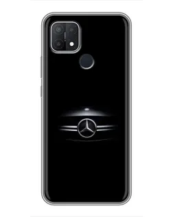 Чохол для OPPO A15 з картинкою «Mercedes — абстрактні лінії»
