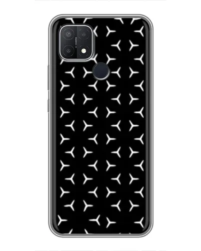 Чехол для OPPO A15 с картинкой «Mercedes паттерн звезд» Чехол для OPPO A15 с картинкой «Mercedes паттерн звезд»