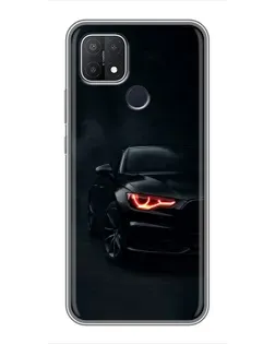 Чехол для OPPO A15 с картинкой «Audi — хищный взгляд»