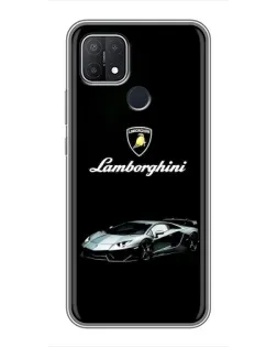 Чехол для OPPO A15 с картинкой «Логотип Lamborghini классика» Чехол для OPPO A15 с картинкой «Логотип Lamborghini классика»