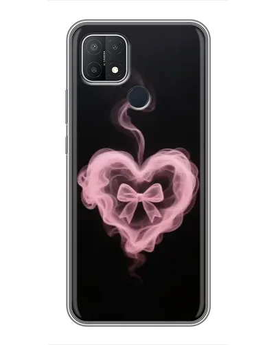 Чехол для OPPO A15 с картинкой «Дымчатое сердце» Чехол для OPPO A15 с картинкой «Дымчатое сердце»