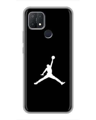 Чехол для OPPO A15s с картинкой «Jordan Silhouette»