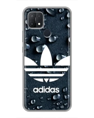 Чехол для OPPO A15s с картинкой «Adidas Trefoil Blue» Чехол для OPPO A15s с картинкой «Adidas Trefoil Blue»