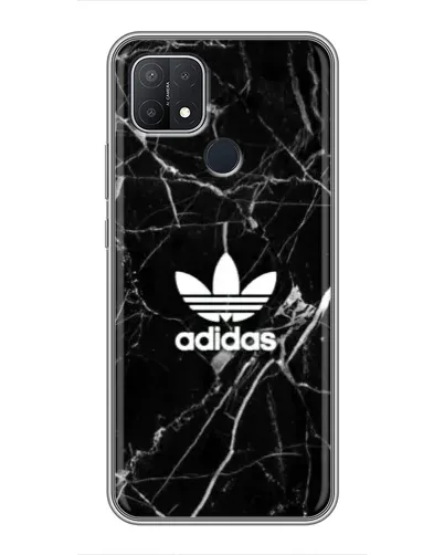 Чехол для OPPO A15s с картинкой «Белый мрамор Adidas» Чехол для OPPO A15s с картинкой «Белый мрамор Adidas»