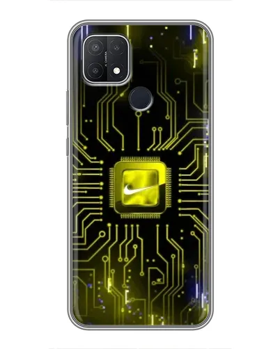 Чохол для OPPO A15s з картинкою «Nike — золота іскра» Чохол для OPPO A15s з картинкою «Nike — золота іскра»