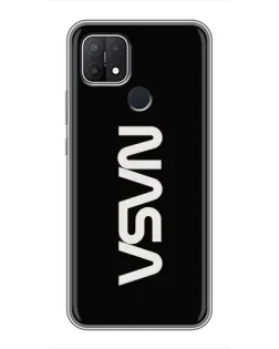 Чохол для OPPO A15s з картинкою «NASA — вертикальний логотип» Чохол для OPPO A15s з картинкою «NASA — вертикальний логотип»