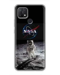 Чохол для OPPO A15s з картинкою «Астронавт на Місяці» Чохол для OPPO A15s з картинкою «Астронавт на Місяці»