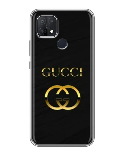 Чехол для OPPO A15s с картинкой «Золотой логотип Gucci» Чехол для OPPO A15s с картинкой «Золотой логотип Gucci»