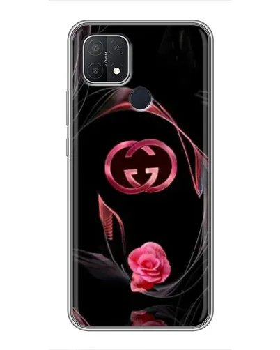 Чехол для OPPO A15s с картинкой «Gucci — неоновая роза» Чехол для OPPO A15s с картинкой «Gucci — неоновая роза»