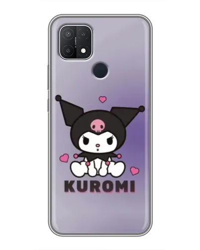 Чехол для OPPO A15s с картинкой «Kuromi — фиолетовый арт» Чехол для OPPO A15s с картинкой «Kuromi — фиолетовый арт»