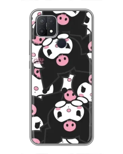 Чехол для OPPO A15s с картинкой «Паттерн голов Куроми» Чехол для OPPO A15s с картинкой «Паттерн голов Куроми»