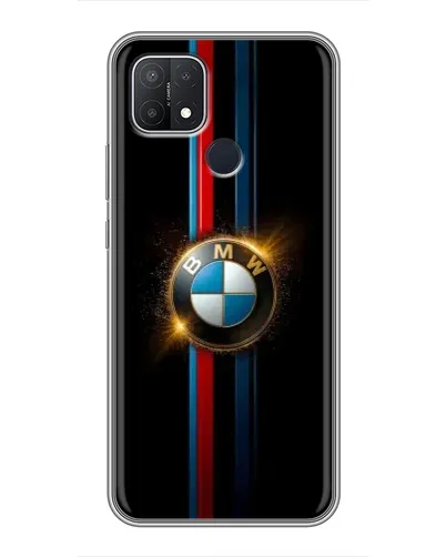 Чехол для OPPO A15s с картинкой «BMW M-Power неон»