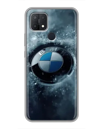 Чехол для OPPO A15s с картинкой «Логотип BMW — лед» Чехол для OPPO A15s с картинкой «Логотип BMW — лед»