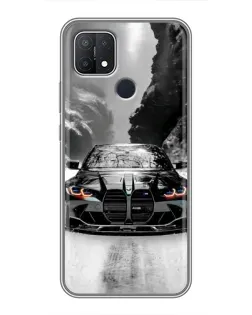 Чохол для OPPO A15s з картинкою «BMW — акварельний дрифт»