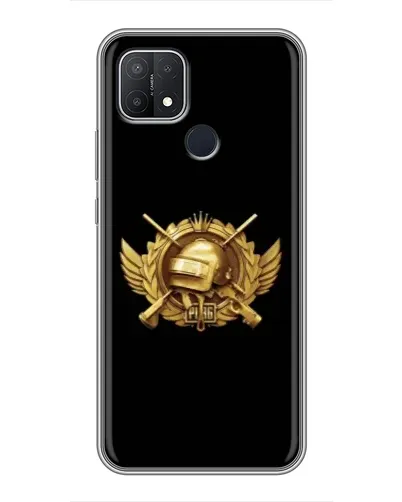 Чехол для OPPO A15s с картинкой «PUBG — оранжевый градиент» Чехол для OPPO A15s с картинкой «PUBG — оранжевый градиент»