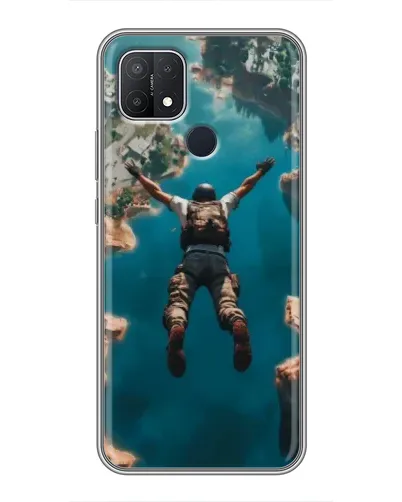Чехол для OPPO A15s с картинкой «PUBG — свободное падение» Чехол для OPPO A15s с картинкой «PUBG — свободное падение»