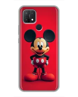 Чехол для OPPO A15s с картинкой «Mickey в полный рост»