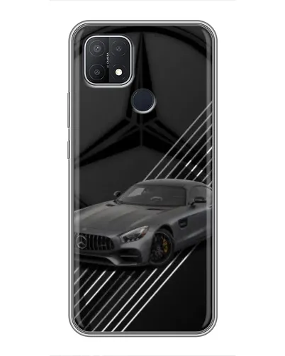 Чехол для OPPO A15s с картинкой «Mercedes AMG — графика»