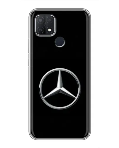 Чехол для OPPO A15s с картинкой «Mercedes классический лого»