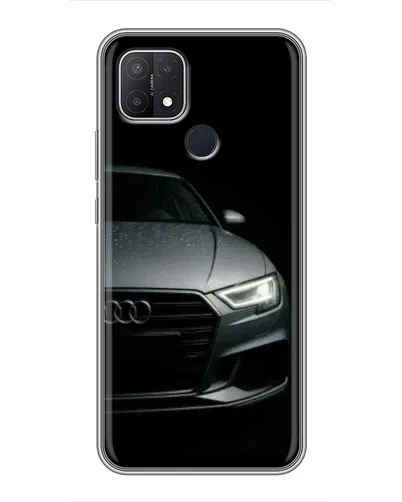 Чехол для OPPO A15s с картинкой «Audi — детализация кузова»