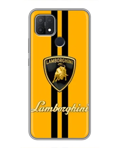 Чехол для OPPO A15s с картинкой «Lamborghini Stripe желтый» Чехол для OPPO A15s с картинкой «Lamborghini Stripe желтый»