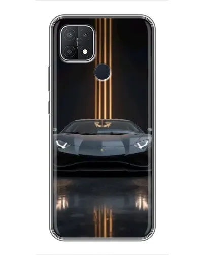 Чехол для OPPO A15s с картинкой «Lamborghini золотые линии» Чехол для OPPO A15s с картинкой «Lamborghini золотые линии»