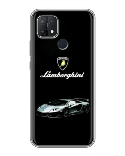 Чехол для OPPO A15s с картинкой «Логотип Lamborghini классика» Чехол для OPPO A15s с картинкой «Логотип Lamborghini классика»