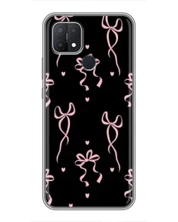 Чехол для OPPO A15s с картинкой «Тонкие ленты»