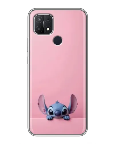 Чохол для OPPO A15s з картинкою «Stitch визирає»