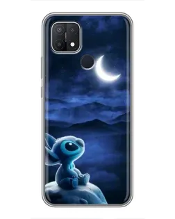 Чохол для OPPO A15s з картинкою «Місячна ніч Стіча»