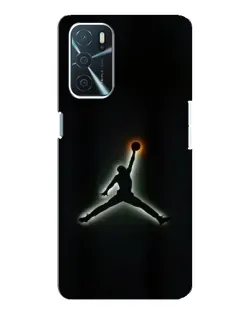 Чохол для OPPO A16 з картинкою «Jordan Gradient Logo»