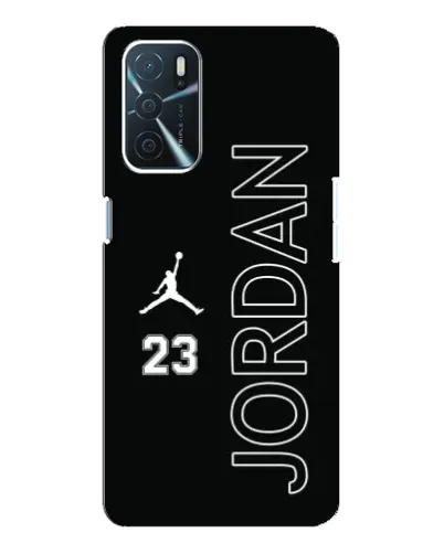 Чехол для OPPO A16 с картинкой «Jordan Vertical»