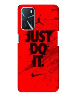 Чехол для OPPO A16 с картинкой «Nike Just Do It»