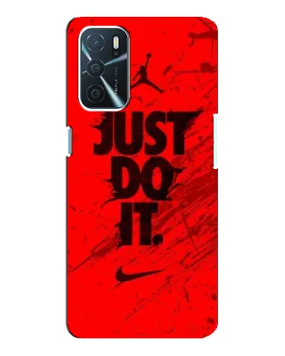 Чехол для OPPO A16 с картинкой «Nike Just Do It»