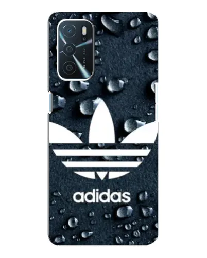 Чохол для OPPO A16 з картинкою «Adidas Trefoil Blue»