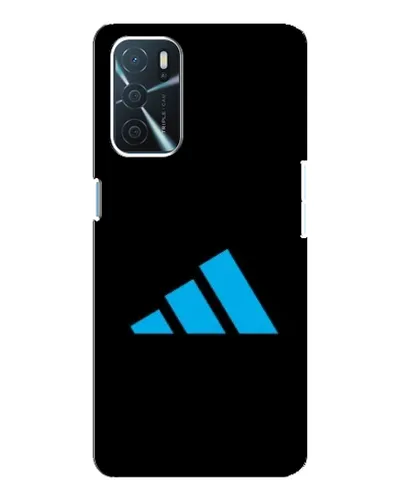 Чохол для OPPO A16 з картинкою «Adidas Cyan Logo»