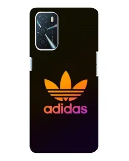 Чохол для OPPO A16 з картинкою «Градієнт Adidas»