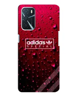 Чохол для OPPO A16 з картинкою «Adidas Gold Marble»