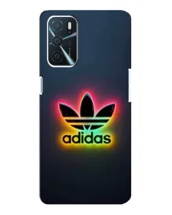 Чохол для OPPO A16 з картинкою «Неоновий Adidas»