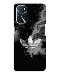 Чохол для OPPO A16 з картинкою «Абстрактний дим Adidas»