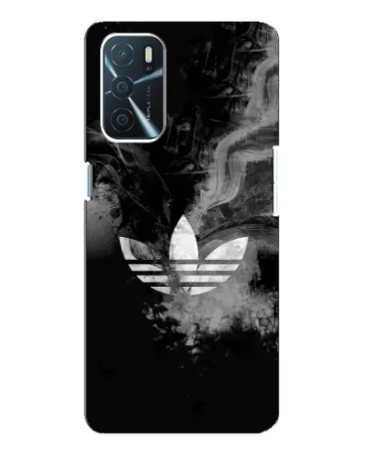 Чохол для OPPO A16 з картинкою «Абстрактний дим Adidas»