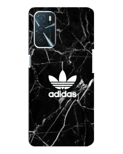 Чохол для OPPO A16 з картинкою «Білий мармур Adidas»