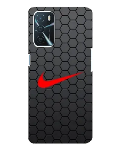 Чохол для OPPO A16 з картинкою «Nike — карбонова сітка» Чохол для OPPO A16 з картинкою «Nike — карбонова сітка»